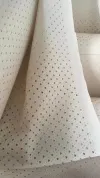 Factory direct sales with stock available. Customized white soft leather based on samples Specification image